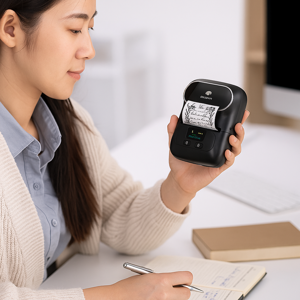 Draagbare Labelprinter
