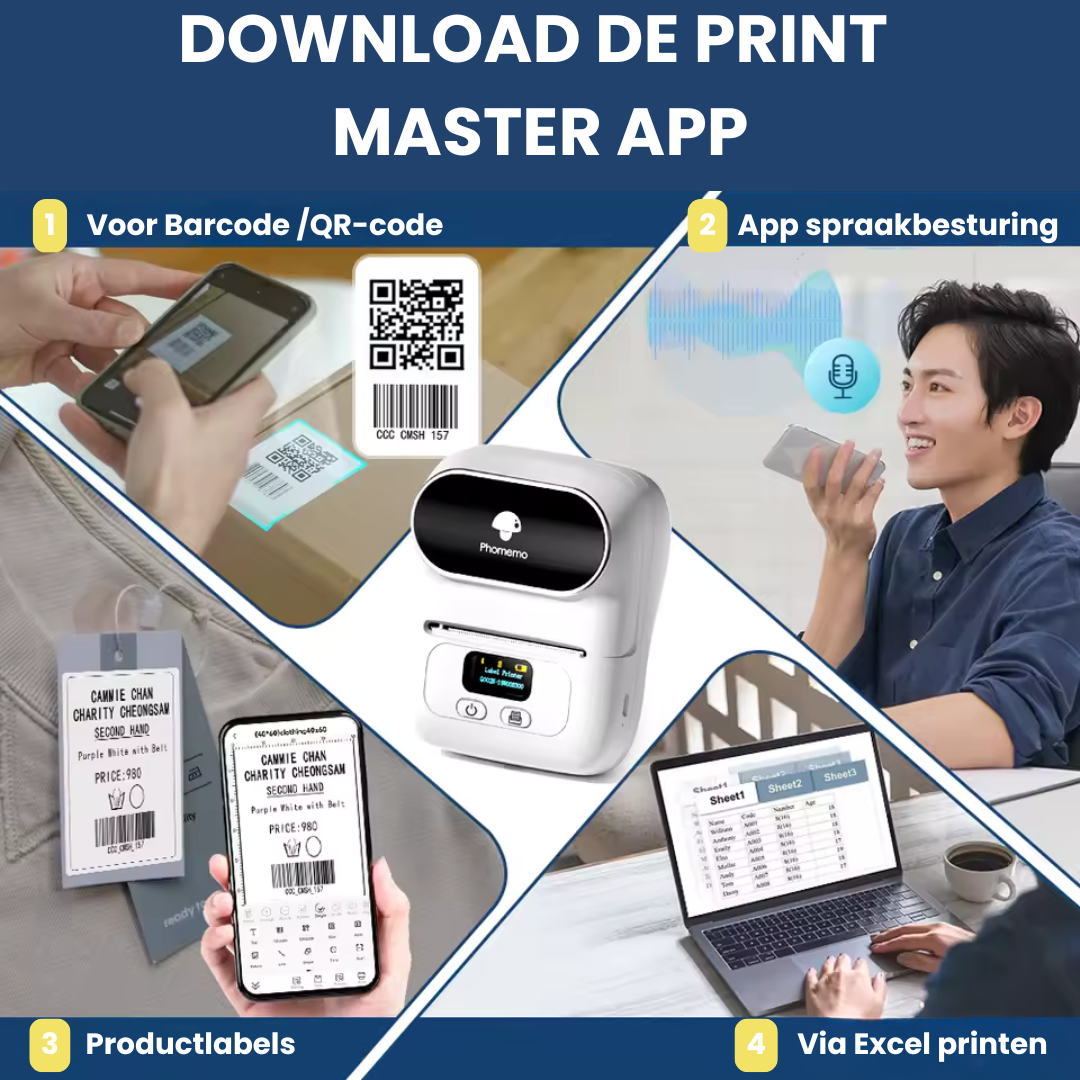 Draagbare Labelprinter