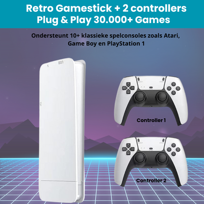 Retro Game Stick - Plug & Play Nostalgie