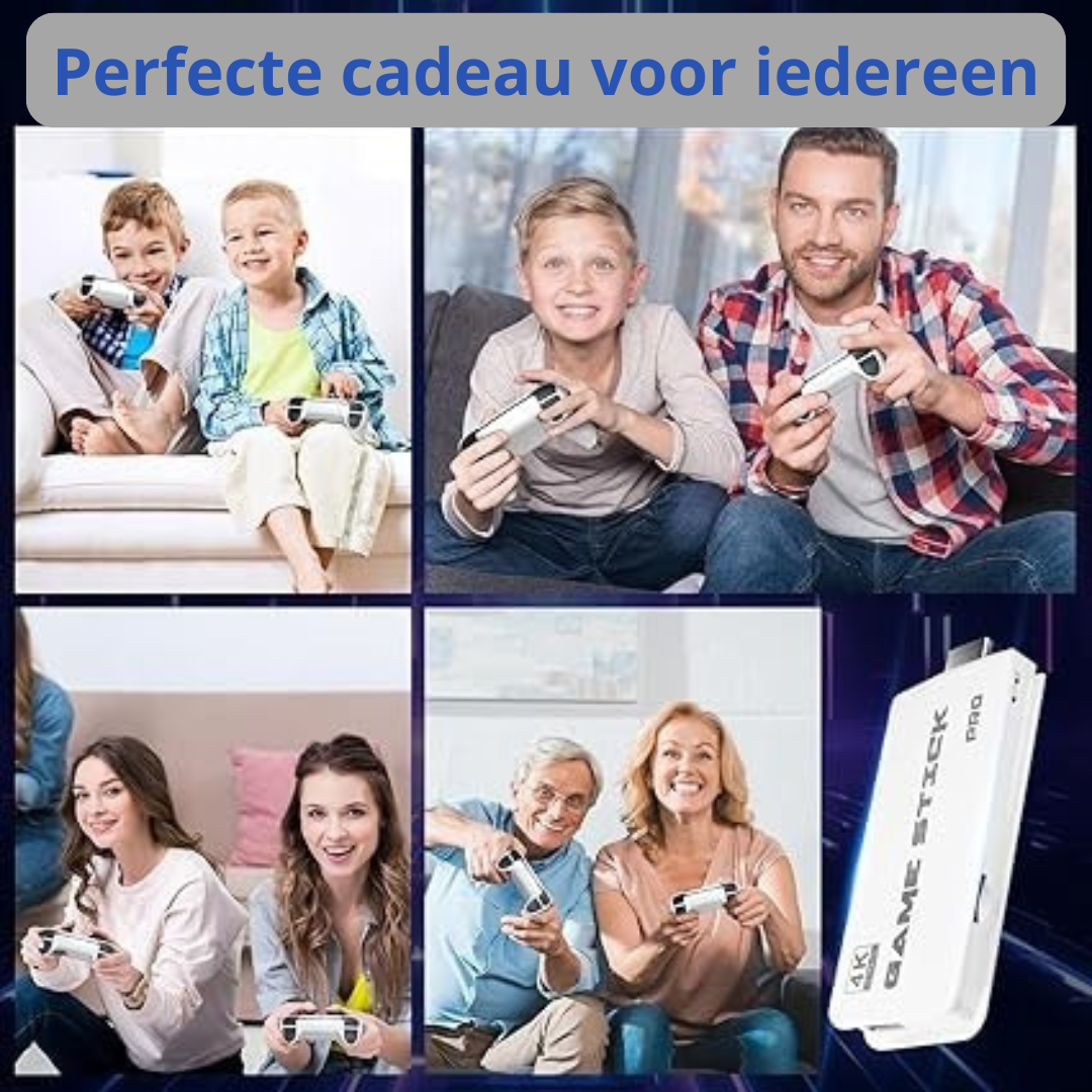 Retro Game Stick - Plug & Play Nostalgie