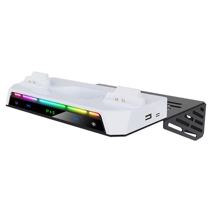 PS5 Wandmontageset met Dubbel Laadstation en Headsethouder