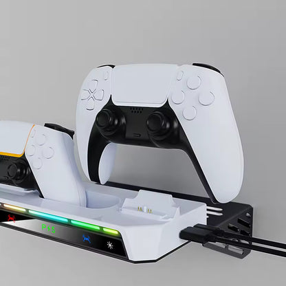 PS5 Wandmontageset met Dubbel Laadstation en Headsethouder